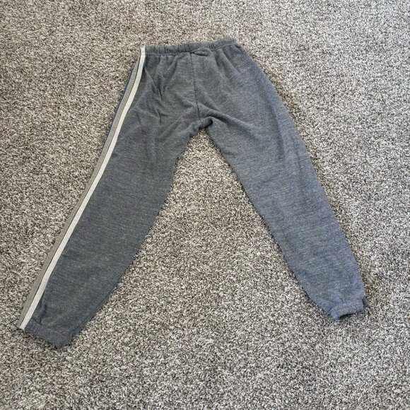 Aviator Nation Sweatpants Womens Medium Gray Blue Red Stripe Track Pants USA - Picture 7 of 9